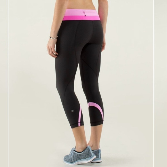 lululemon athletica Pants - Lululemon Run: Inspire Crop II Allux Size 8 Women’s Running Sporty Workout
